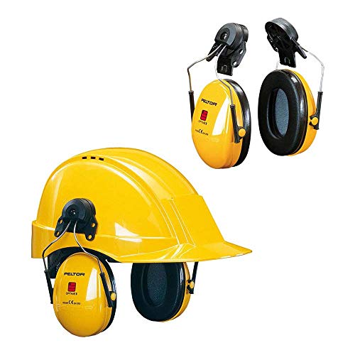 3M H510P3E-405-Gu Cuffie Protettive Con Attacco Per Elmetto, 26 Db, Giallo
