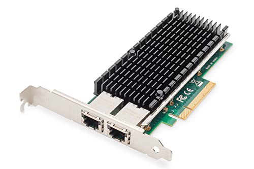 Digitus 10Gbps Dual Port Ethernet Server Adapter Pcie X8