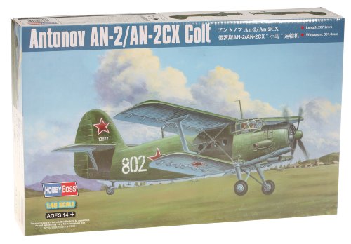 Hobbyboss Kit Modello An-2/An-2Cx In Scala 1:48 (Grigio)