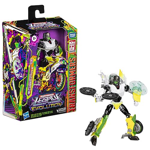 Hasbro Transformers Generations Legacy Evolution Deluxe Class Action Figurine G2 Universe Laser Cycle 14 Cm