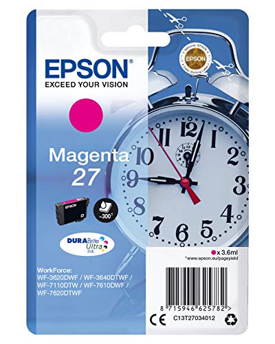 Epson C13T27034022 3.6Ml 300Pagine Magenta Cartuccia D'Inchiostro