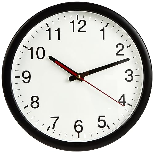 Tfa 98.1077 Orologio Da Parete, Black