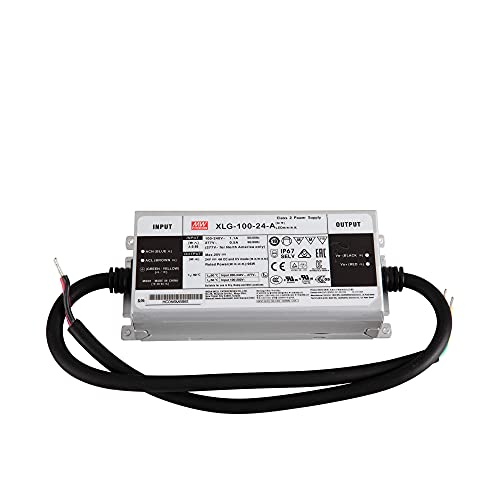 Xlg-100-24-A - Trasformatore Led Mean Well Xlg-100-24-A, 96 W, 24 V Dc, 4000 Ma Led Trasformatore Per Illuminazione A Led