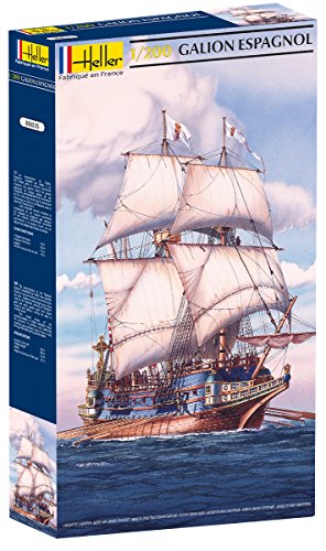 Heller 80835 - Modellino Da Costruire, Galeone, Scala 1:200 [Importato Da Francia]