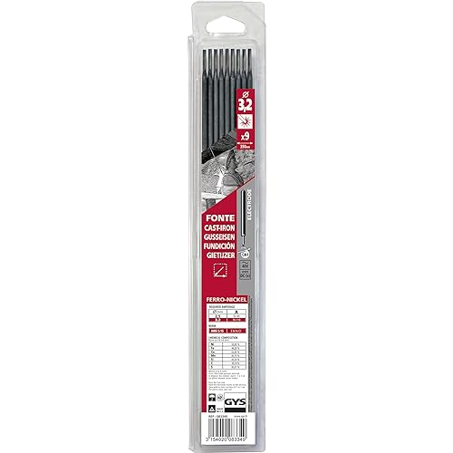 Gys -9 Elettrodi Ferro, Diametro 3.2 Mm - 083349