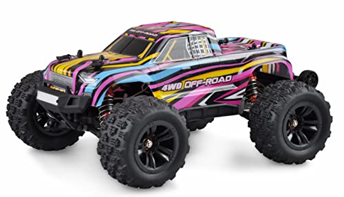 Amewi Hyper Go 22628 Monster Truck Brushless 45 Km/H 4Wd 1:16 Rtr Blu/Rosso
