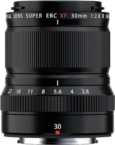Fujifilm Digital Fujinon Xf30Mmf2.8 R Lm Wr Macro 1:1 Obiettivo Per Mirrorless, Aperrtura F/2.8, Attacco X Mount, Weather Resistant, Nero