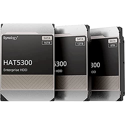 Synology Hat5300 16Tb 3.5 Zoll Sata 6Gb/S - Interne Enterprise Festplatte (Hat5300-16T)