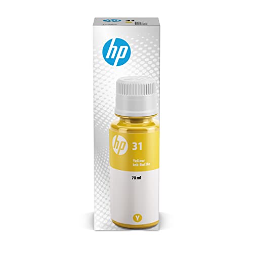Hp 31 1Vu28Ae, Flacone Di Inchiostro Termico Originale Hp Da 8.000 Pagine, Compatibile Con Stampanti Senza Cartucce Hp Smart Tank Serie 400, 500 E 600