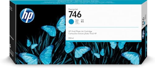 Hp 746 P2V80A, Cartuccia Originale Hp, Compatibile Con Le Stampanti Hp Designjet Serie Z6 E Z9, Ciano