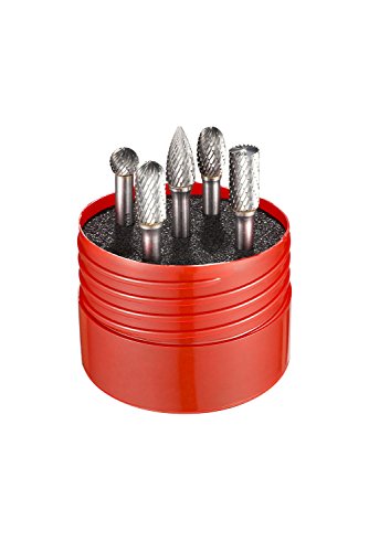 Dormer Rotary Burr Set, Set Of 5