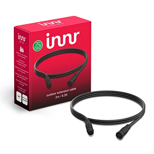 Innr Outdoor Extension Cable, 2 Meter, Ip65, Resistente Alle Intemperie (Richiede Un Set Completo) 2 Metri, Oec 120