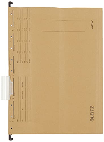 Leitz Alpha Hängemappe, A4, Seitlich Offen, Natron