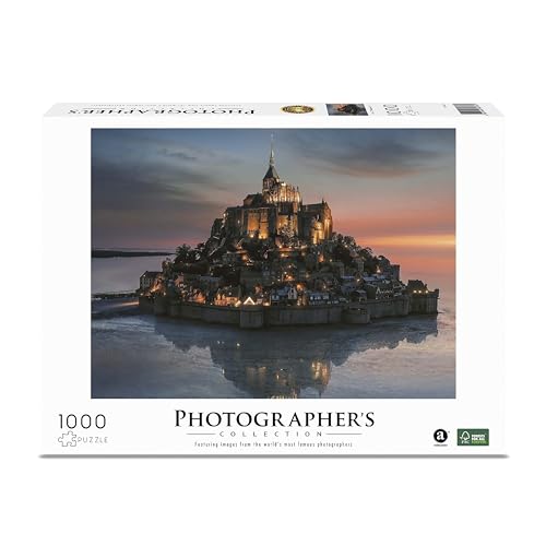 Ambassador 7230920 Mont Saint-Michel, Puzzle Da 1000 Pezzi Per Adulti E Bambini Dai 12 Anni In Su, Photographer'S Collection, Sebastien Nagy
