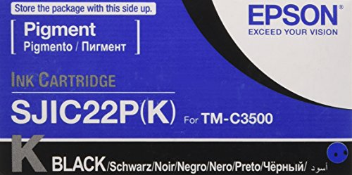 Epson Sjic22P Cartuccia D'Inchiostro Originale, Colore Nero