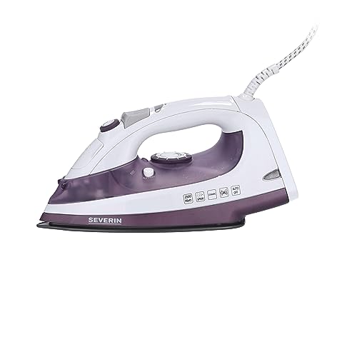 Severin Ba 3210 Ferro Da Stiro A Vapore E A Secco 2500 W Con Emissione 30/G Min, Ferro A Secco Con Piastra In Ceramica, Ferro A Vapore Con Sistema Ant