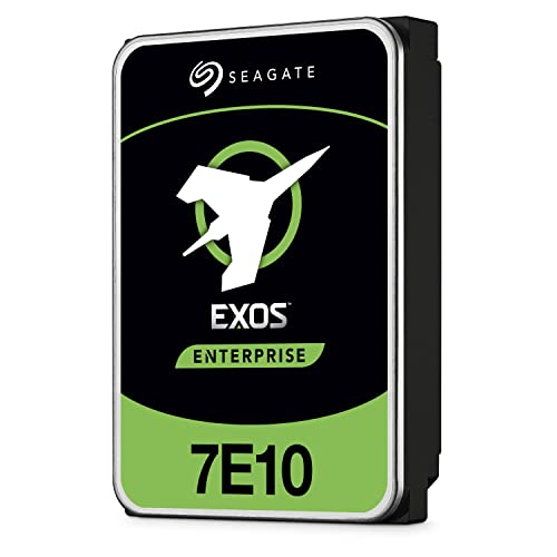 Seagate Exos 7E10, 10Tb, Unità Disco Interna - 3,5” Sata Da 6Gbit/S, 7.200 Giri/Min, Cache Da 256 Mb, 2M Mtbf, Per Sistemi Classe Enterprise E Data Ce