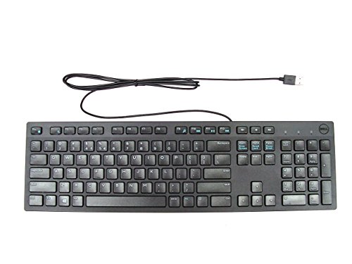 Dell Kb216 - 580-Adhk - Tastiera Multimediale Usb - Layout Stati Uniti Internazionale (Qwerty), Nero