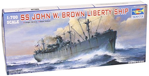 Trumpeter 05756 - Modellino Da Costruire Ss John W. Brown Liberty Ship