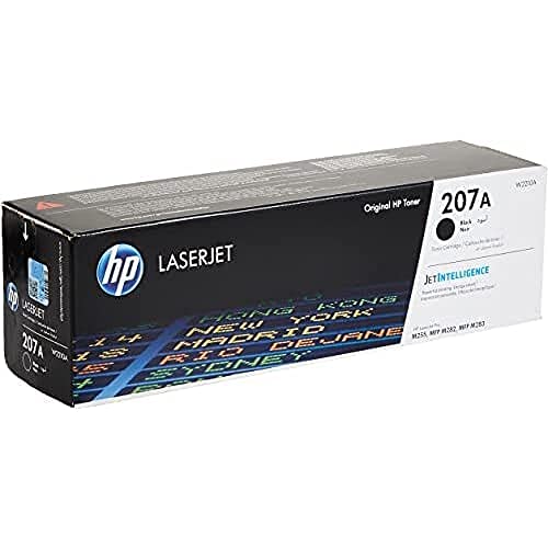 Hp 207A W2210A, Cartuccia Toner Originale Hp Da 1350 Pagine, Compatibile Con Le Stampanti Hp Laserjet Pro M255, Mfp M282 E Mfp M283, Nero