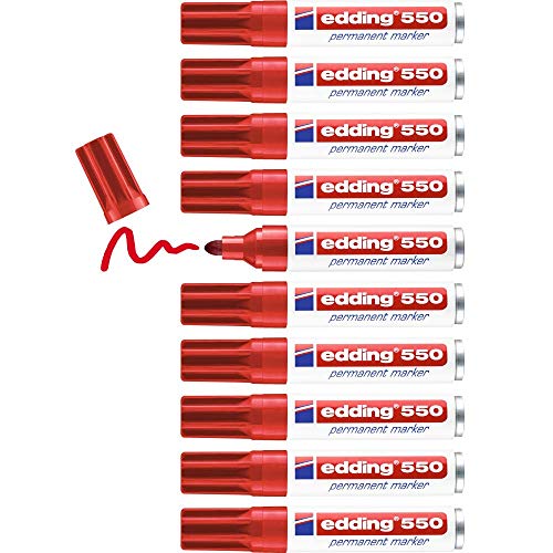 Edding Cf10Marcatore Perman 550 Rosso