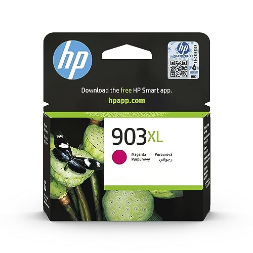Hp 903Xl Magenta, T6M07Ae, Cartuccia Originale Hp Da 825 Pagine, Ad Alta Capacità, Compatibile Con Stampanti Hp Officejet 6950, Officejet Pro 6960 E 6
