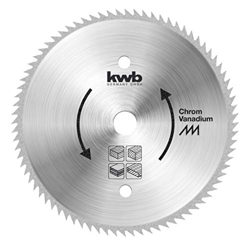 Kwb Lama Per Sega Circolare 350 X 30 Mm, Made In Germany, Taglio Fine E Preciso, Adatta Per Pannelli In Legno, Legno Profilato E Legno Tenero