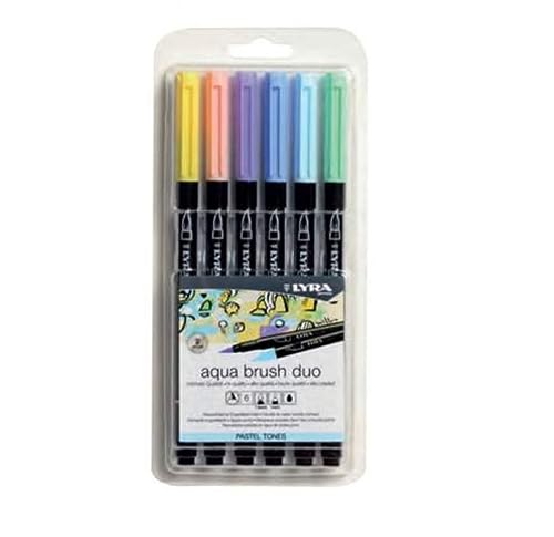 Lyra Aqua Brush Pastel 6Pz L6521061