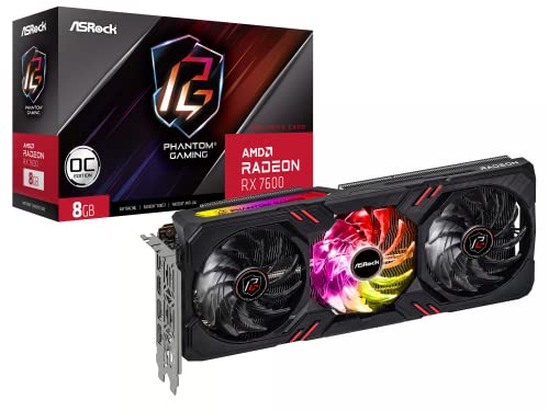 Asrock Radeon Rx 7600 Phantom Gaming 8G Oc