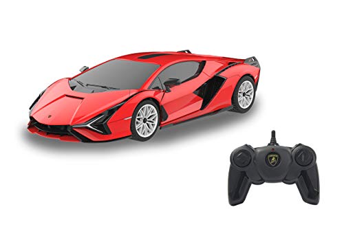 Jamara 403126 - Lamborghini Sián Fkp 37 1:24 Rosso 2,4Ghz - Velocità 7 Km/H