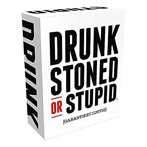 Asmodee Drunk, Stoned Or Stupid, Gioco Di Carte In Lingua Tedesca