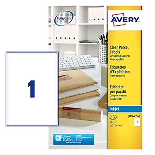 Avery J8567-25 Etichetta Per Stampante