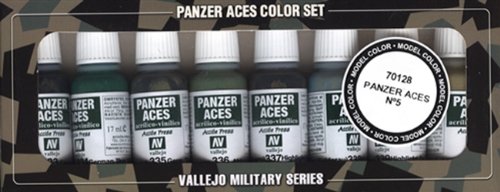 Vallejo Model Color - Set Pittura Acrilica, 8 X 17 Ml, Colori Asortiti