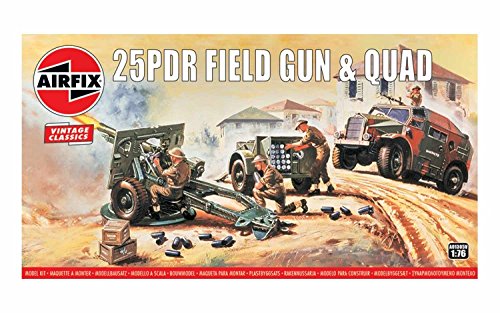 25Pdr Field Gun & Quad