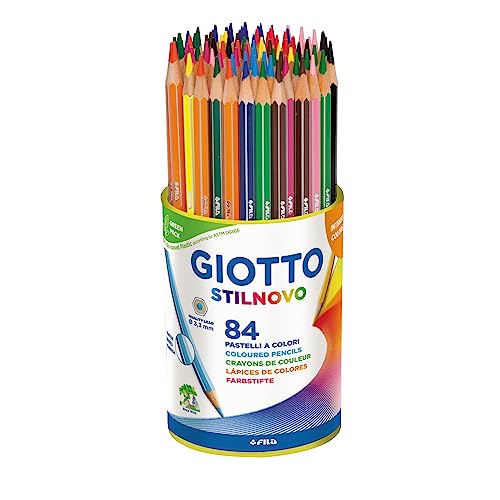 Giotto Stilnovo 516500 Set Matite Colorate 84 Assortiti