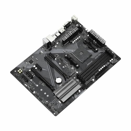 Placa Base Asrock Am4 B450 Pro4 R2.0,Amd,B450,4Ddr4,128Gb,Vga+Hdmi+Dp,Gblan,6Sata3,2Xm.2,6Usb3.2,Atx