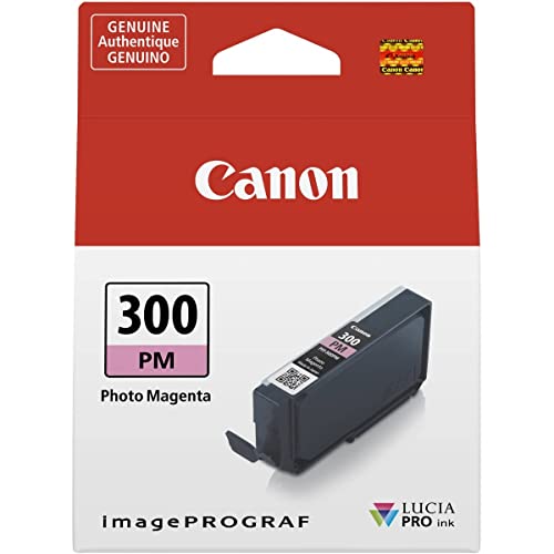 Canon Pfi-300 Pm Serbatoio Inchiostro, Magenta Fotografico