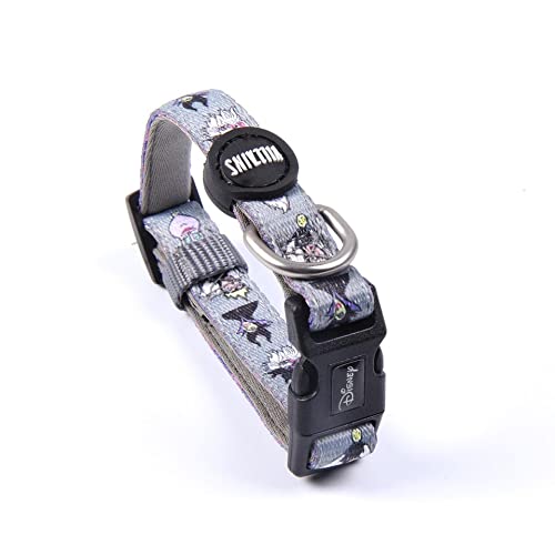 Collar Premium Para Perros S/M Disney Villanas Gray