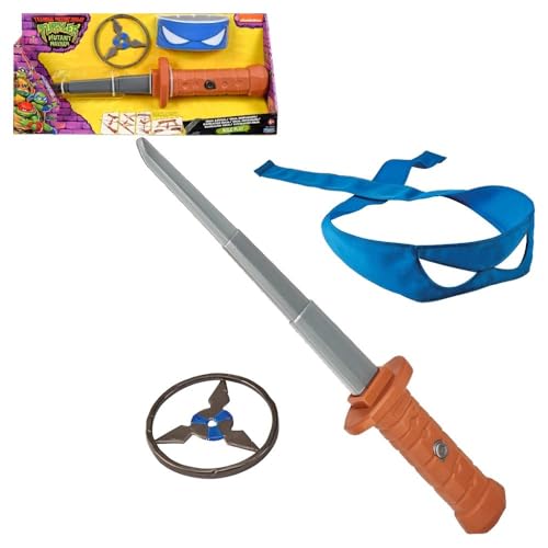 Teenage Mutant Ninja Turtles Mutant Mayhem Leonardo Katana Sword-Gioco Di Ruolo Base Set, Colore Black, Medium, 83521