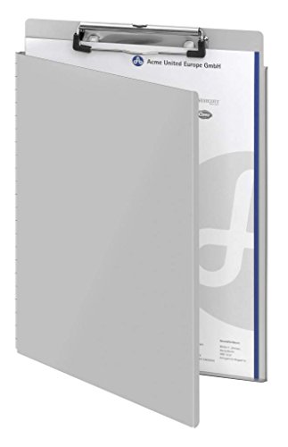 Westcott E-17005 00 Cartellina In Alluminio, Din A4, Con Chiusura Di Protezione E Occhiello Per L’Aggancio