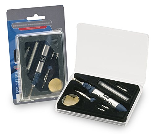 K Kemper Group 12000Kit Kit Microsaldatura A Fiamma Libera E Punte Catalitiche, Argento