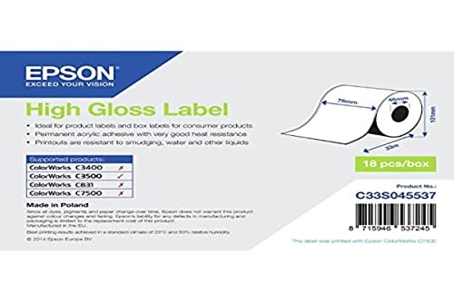 Epson Rot.Di Carta Continua Adesiva High Gloss