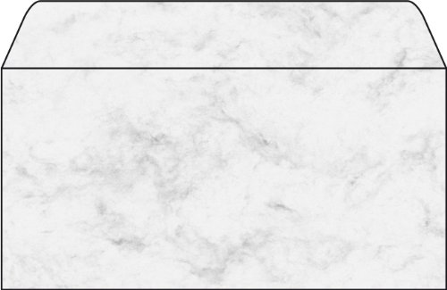 Sigel Dp073 Buste, 11 X 22 Cm, 90 G/M², Marmo Grigio Chiaro, 50 Unità