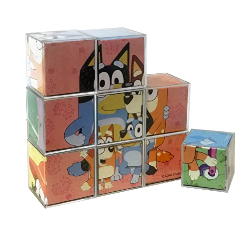 Rompecabezas Bluey 9 Cubos