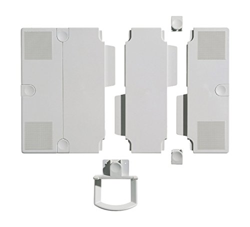 Novus 7950902000 - Piastra Di Espansione Per Sostegno A Braccio Estraibile, Colore: Grigio Chiaro