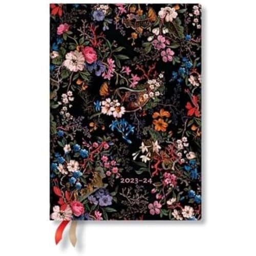 Paperblanks Agende Flexi A Copertina Morbida Di 18 Mesi 2023-2024 Floralia | Orizzontale | Midi (125 × 175 Mm)