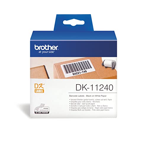 Brother Dk-11240 Etichette Di Spedizione, Nero/Bianco