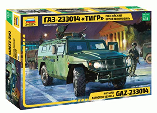 Zvezda- Vehicule Blinde Gaz Tiger, Z3668, Non Insegnato