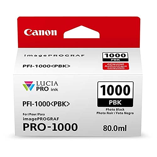 Canon Pfi-1000 Pbk Serbatoio Inchiostro, Nero Fotografico