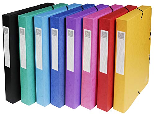 Boite De Classement Exabox Dos 40Mm Carte Lustree Nature Future
